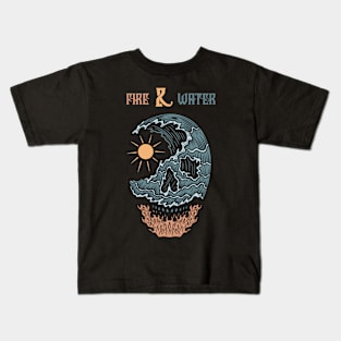 Fire and Water Kids T-Shirt